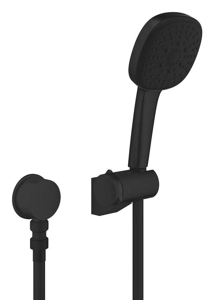 GROHE Tempesta Cube 110 Wall holder set 3 sprays Rain Jet Massage — Chrome