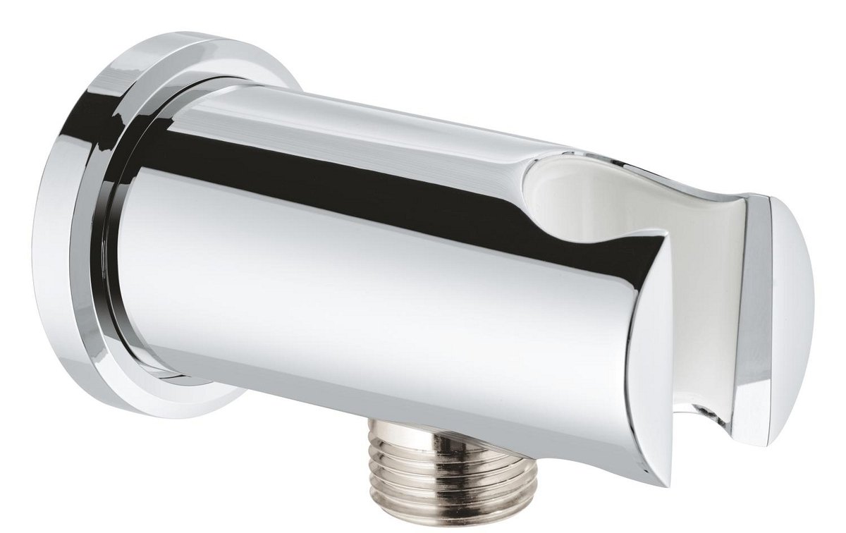 GROHE Rainshower Shower outlet elbow 1/2" with holder — Chrome