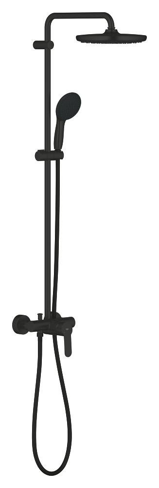 GROHE Tempesta System 250 Shower system with single lever mixer for wall mounting — Chrome