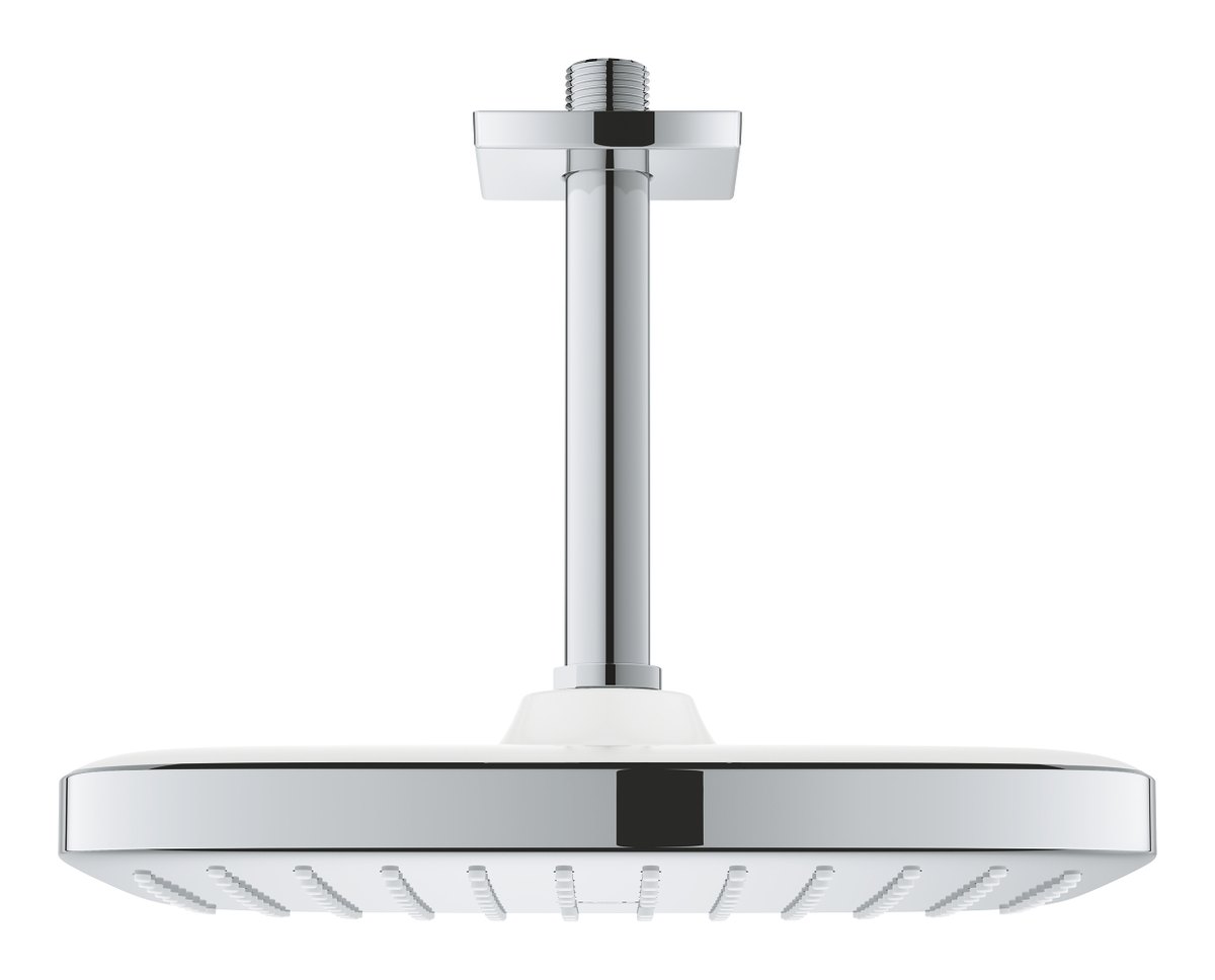 GROHE Tempesta 250 Cube Head shower set ceiling 142 mm 1 spray — Chrome