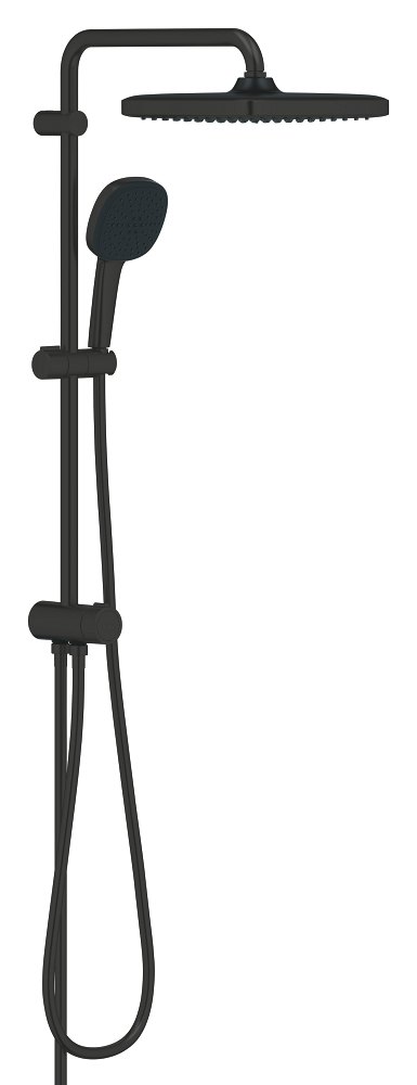 GROHE Vitalio Comfort 250 Flex shower system with diverter for wall mounting — Chrome
