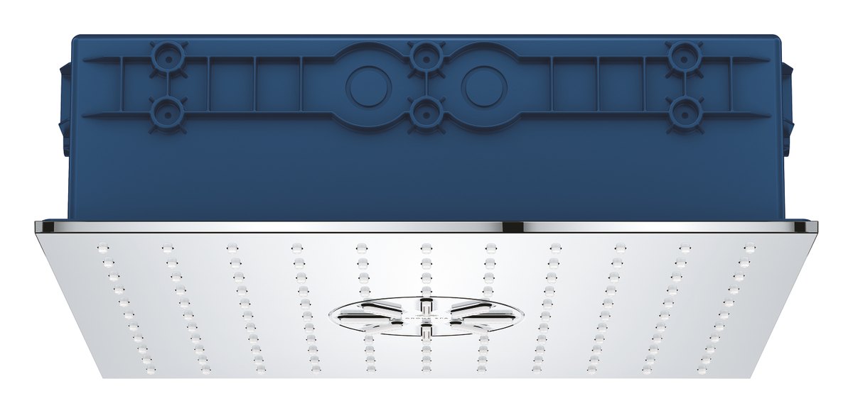 GROHE Rainshower Aqua Duo Ceiling shower 2 sprays including rough in — Chrome