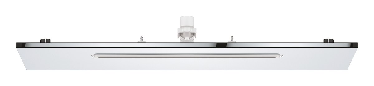 GROHE Rainshower Aqua Cascade Ceiling shower cover including spray former — Chrome