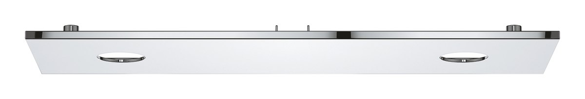 GROHE Rainshower Aqua 2 holes Ceiling shower cover — Chrome