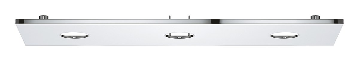 GROHE Rainshower Aqua 3 holes Ceiling shower cover — Chrome