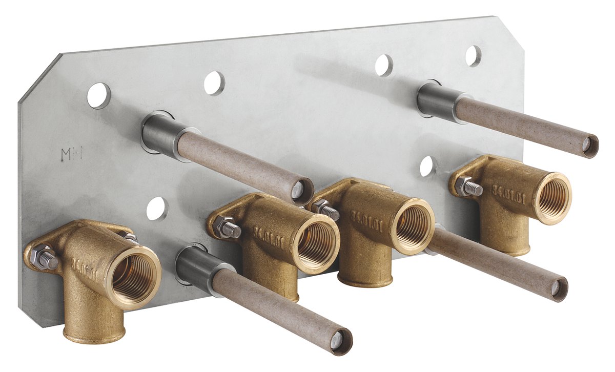 GROHE Rainshower Aqua 15 Rough in set — Chrome