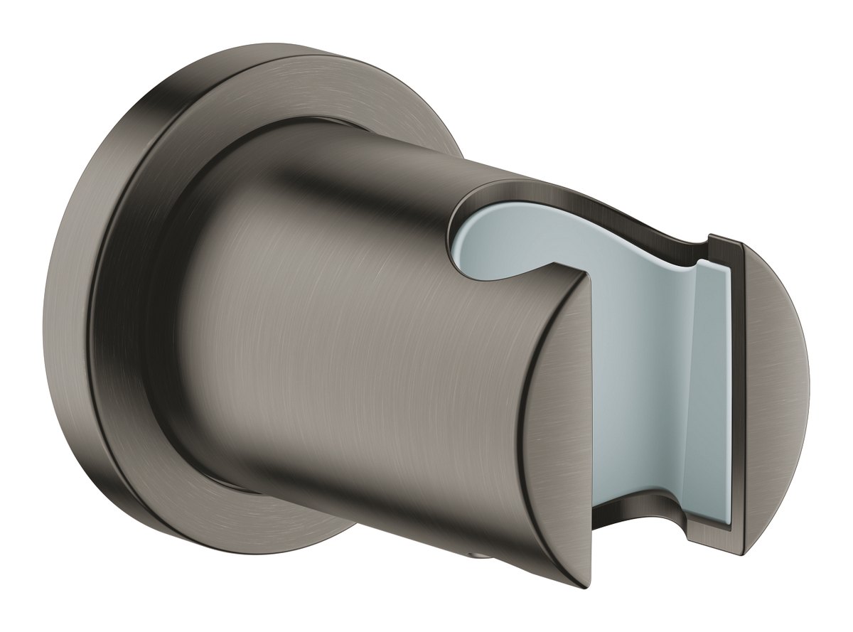 GROHE Rainshower Wall hand shower holder — Brushed Hard Graphite