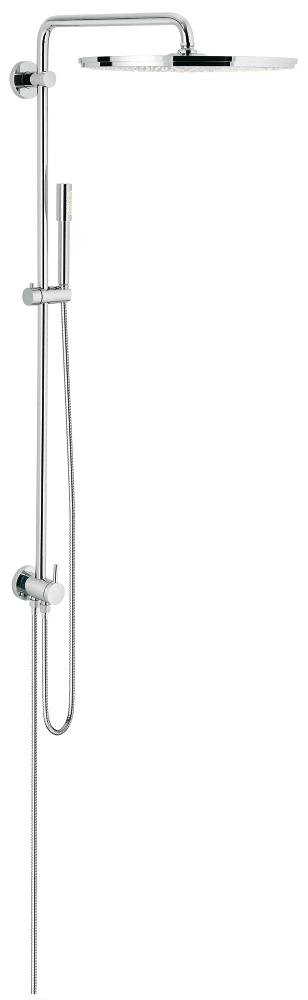 GROHE Rainshower System 400 Shower system with diverter for wall mounting — Chrome