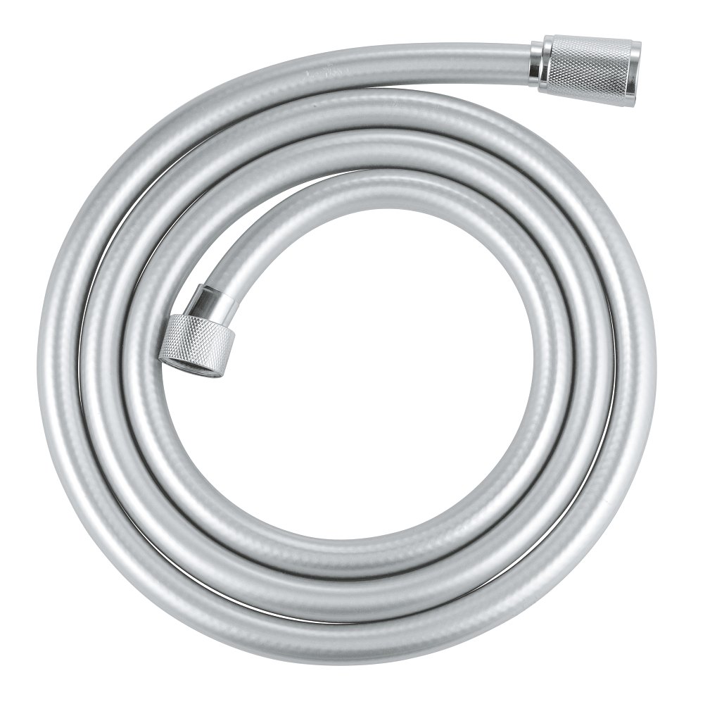 GROHE VitalioFlex Silver 1750 Shower hose TwistStop — Chrome