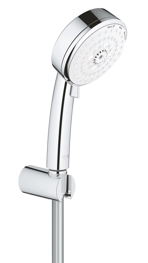GROHE Tempesta Cosmopolitan 100 Wall holder set 3 sprays — Chrome