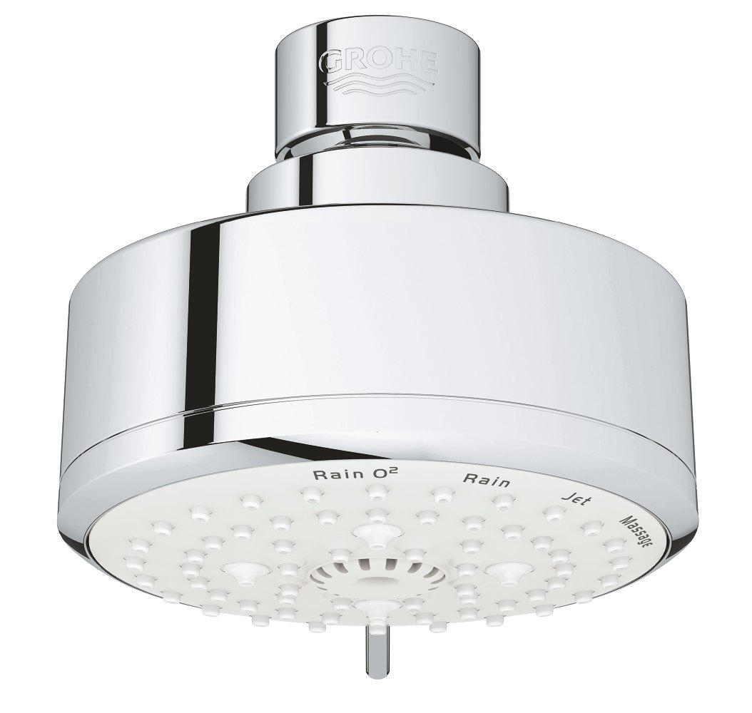 GROHE Tempesta Cosmopolitan 100 Head shower 4 sprays — Chrome