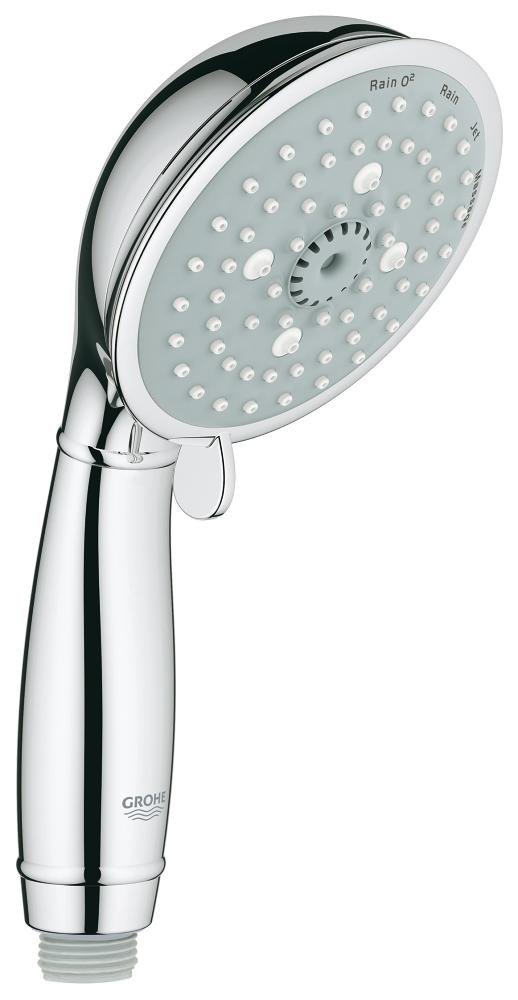 GROHE Tempesta Rustic 100 Hand shower 4 sprays — Chrome