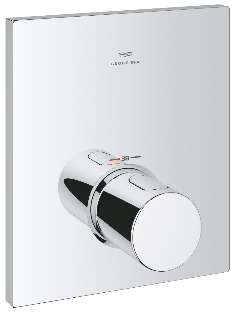 GROHE Grohtherm F Grohtherm F Thermostatic trim — Chrome