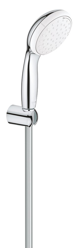 GROHE Tempesta 100 Wall holder set 2 sprays — Chrome