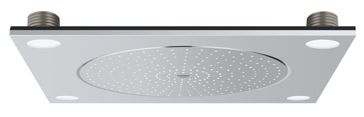 GROHE Rainshower F Series 20 Ceiling shower with light 1 spray — Chrome