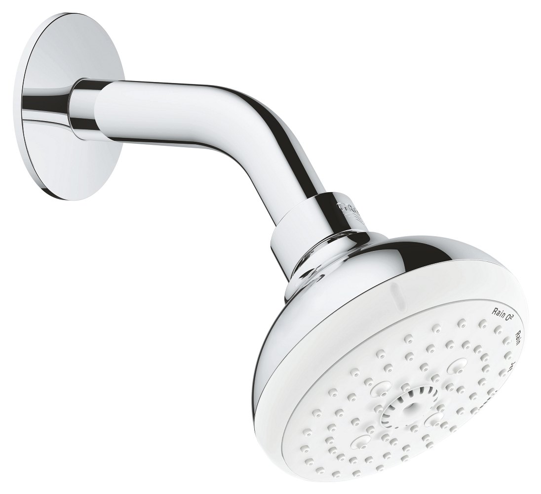 GROHE Tempesta 100 Head shower set 4 sprays — Chrome