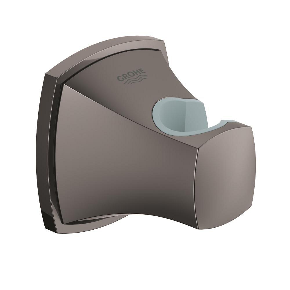 GROHE Grandera Wall hand shower holder — Hard Graphite