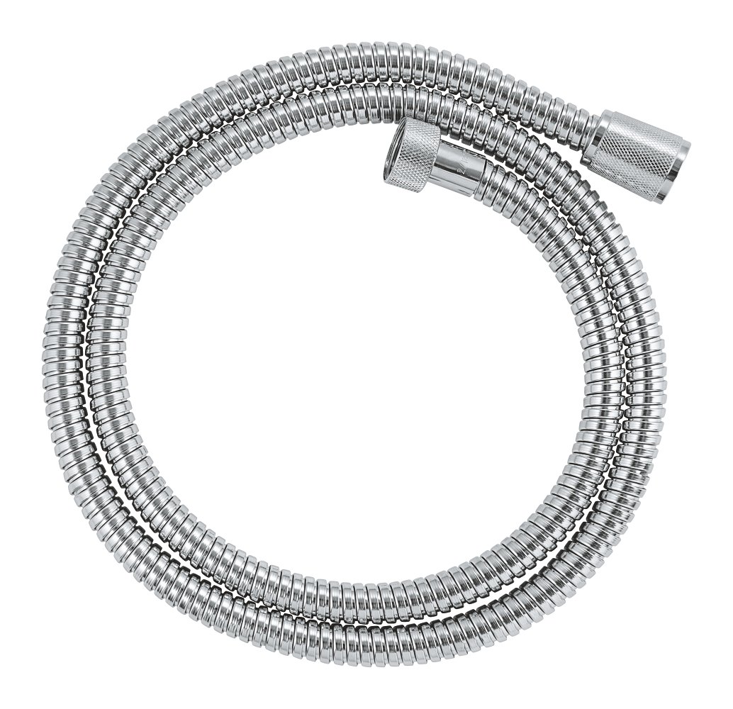 GROHE Relexaflex Metal Long Life Metal shower hose — Chrome