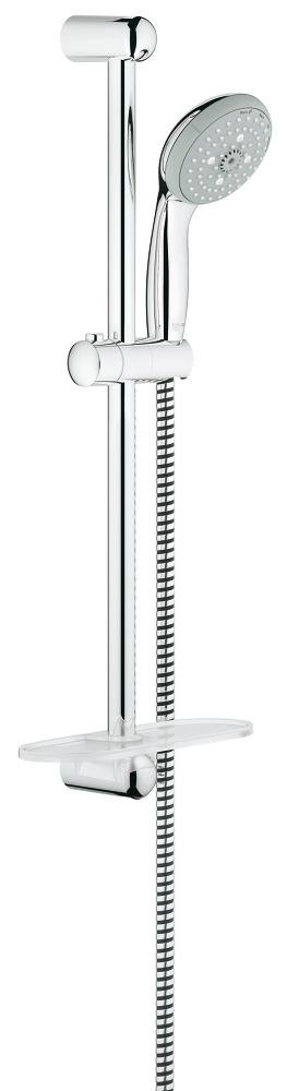 GROHE Tempesta 100 Shower rail set 4 sprays — Chrome