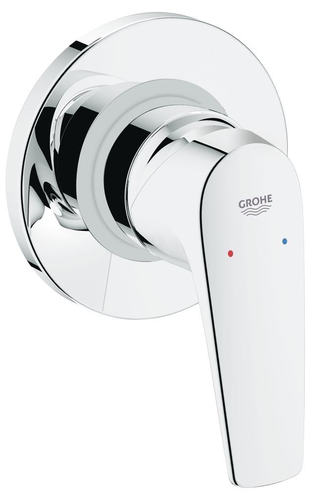 GROHE BauFlow Single lever shower mixer — Chrome