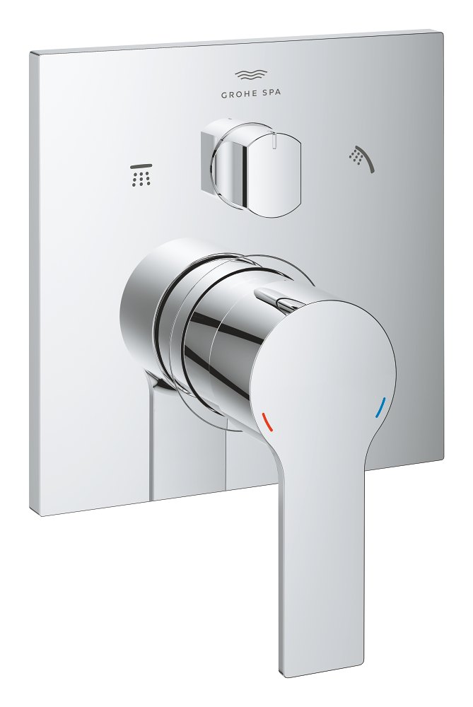 GROHE Allure Single lever mixer with 3 way diverter — Chrome