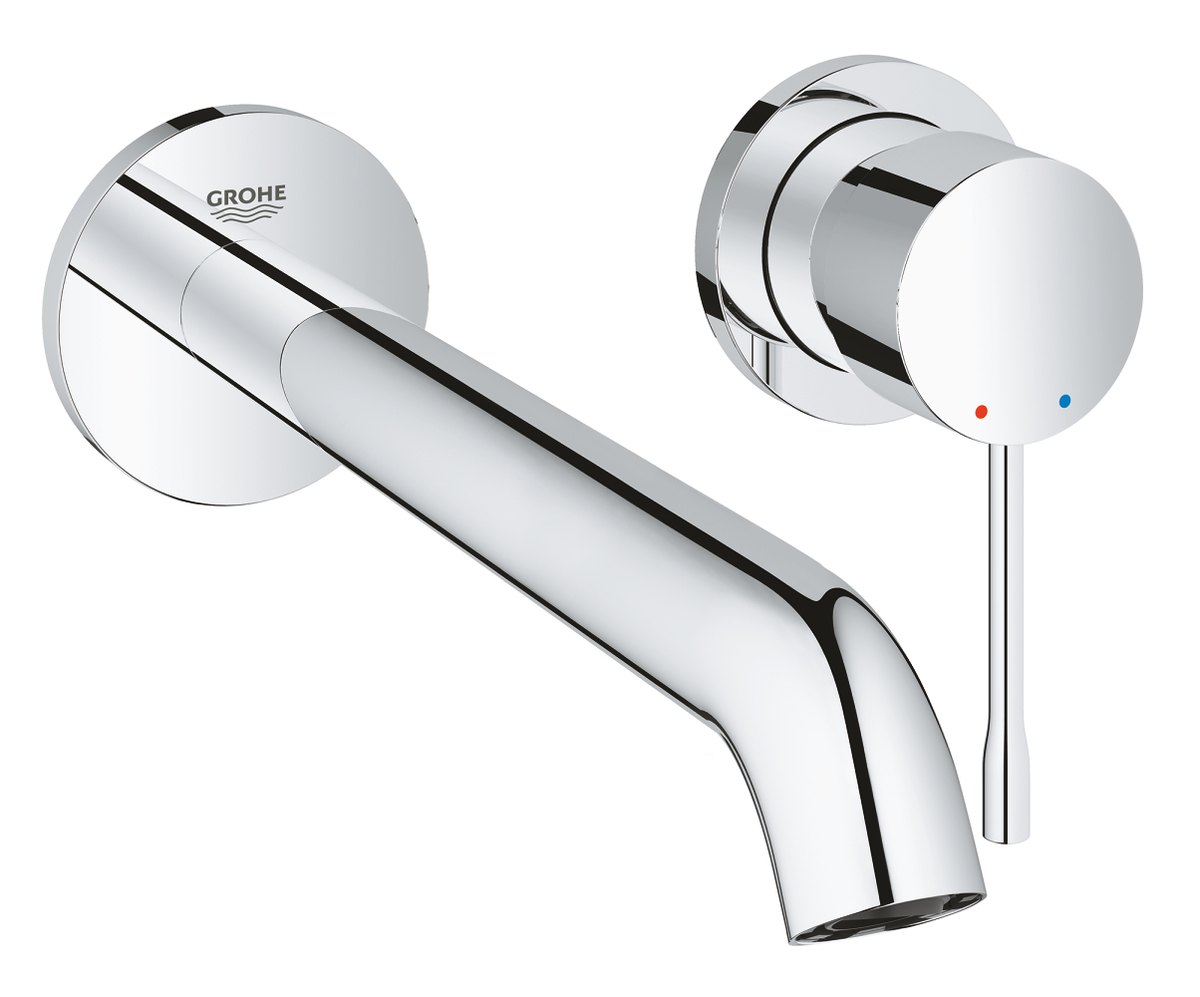 GROHE Essence Two hole basin mixer L Size L — Chrome