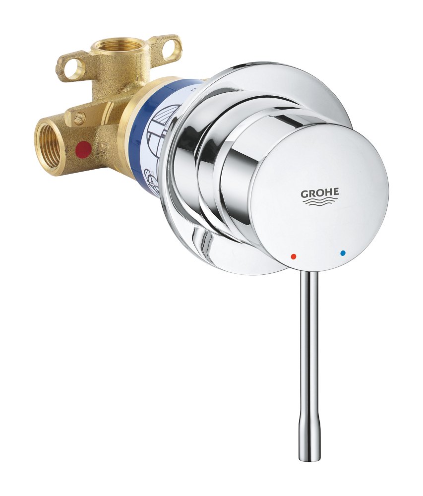 GROHE Essence Single lever shower mixer 1/2" — Chrome