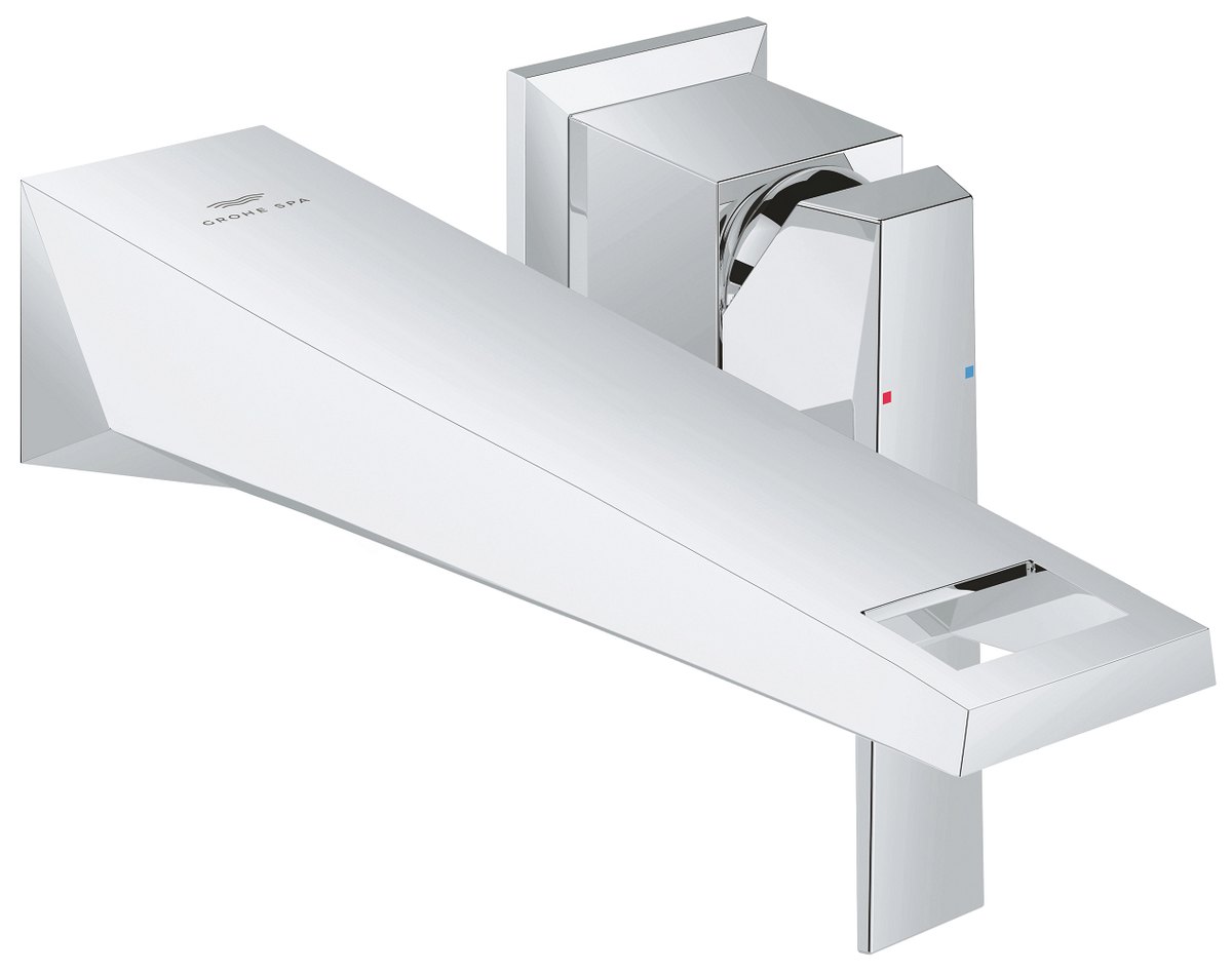 GROHE Allure Brilliant Two hole basin mixer L Size L — Chrome