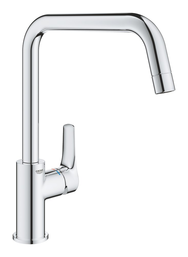 GROHE Eurosmart Single lever sink mixer 1/2" HIGH — Chrome