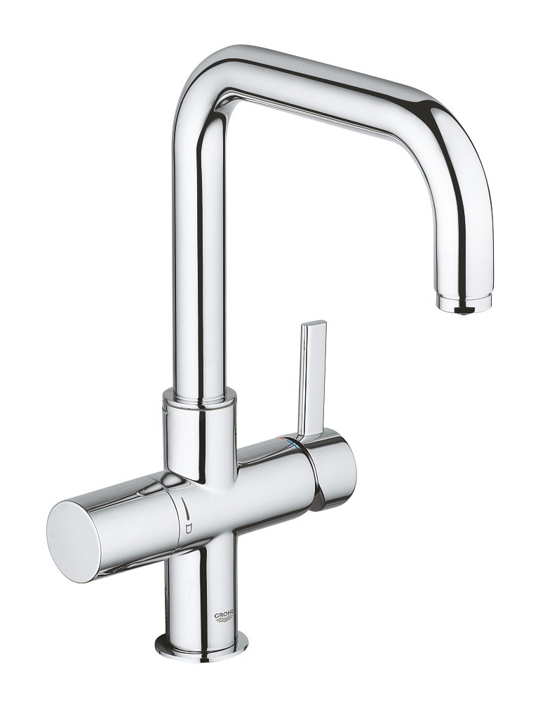 GROHE GROHE Blue Single lever sink mixer 1/2" Bi Flow — Chrome
