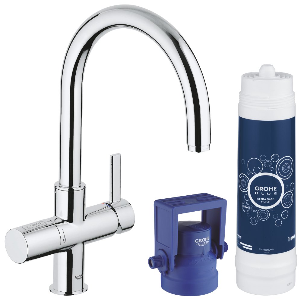 GROHE GROHE Blue UltraSafe Pure Starter kit — Chrome