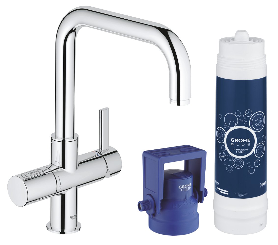 GROHE GROHE Blue UltraSafe Pure Starter kit — Chrome