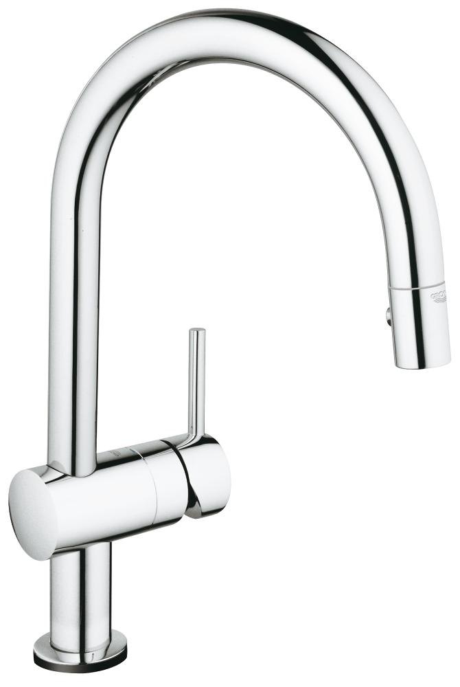 GROHE Minta Touch Electronic single lever sink mixer 1/2" HIGH — Chrome