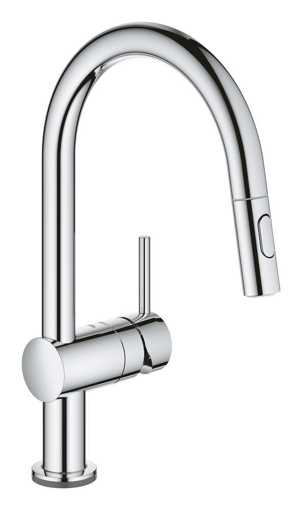 GROHE Minta Touch Electronic single lever sink mixer 1/2" HIGH — Chrome
