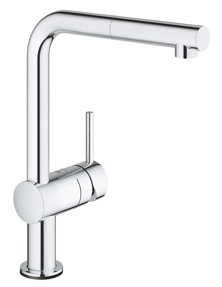 GROHE Minta Touch Electronic single lever sink mixer 1/2" HIGH — Chrome