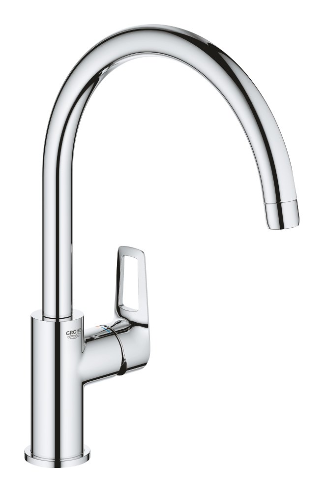 GROHE BauLoop Single lever sink mixer 1/2" HIGH — Chrome
