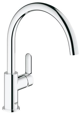 GROHE Start Edge Single lever sink mixer 1/2" HIGH — Chrome