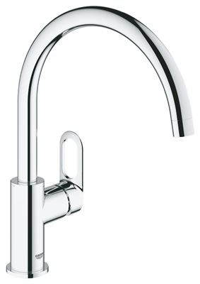 GROHE Start Loop Single lever sink mixer 1/2" HIGH — Chrome