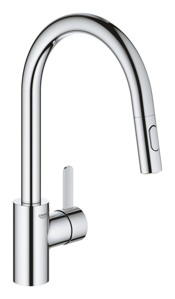 GROHE Eurosmart Cosmopolitan Single lever sink mixer 1/2" HIGH — Chrome