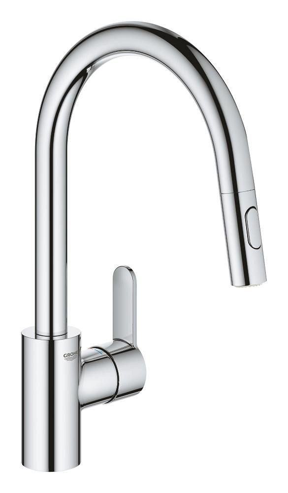 GROHE Eurostyle Cosmopolitan Single lever sink mixer 1/2" HIGH — Chrome