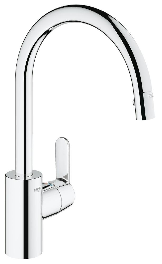 GROHE Get Single lever sink mixer 1/2" HIGH — Chrome