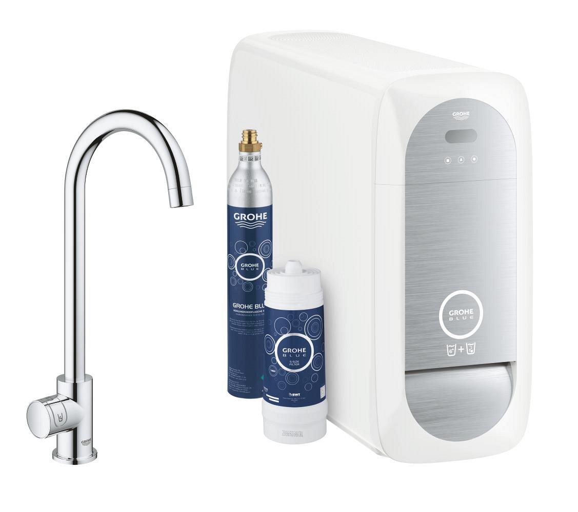 GROHE GROHE Blue Home Mono Starter kit — Chrome