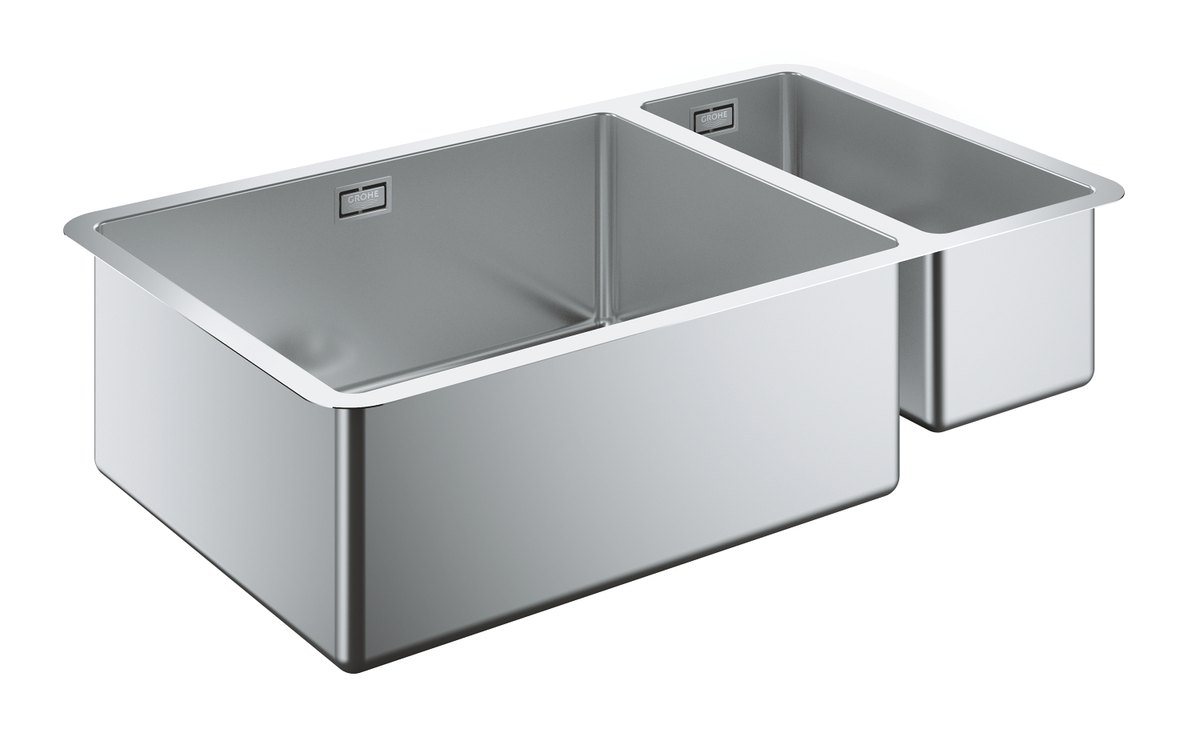 GROHE K700 Undermount Stainless steel sink — Stainless steel