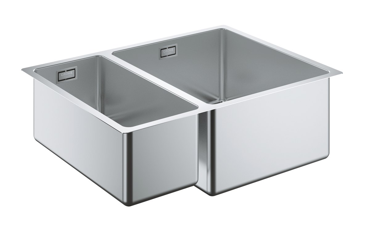 GROHE K700 Undermount Stainless steel sink — Stainless steel