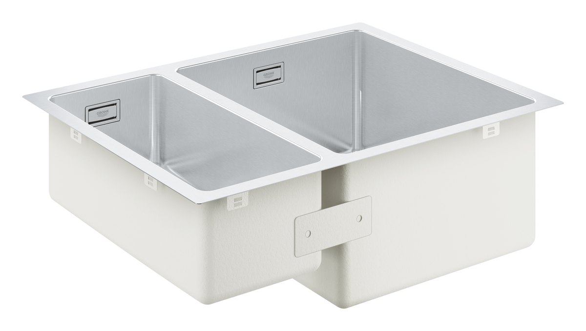 GROHE K700U Stainless steel sink — Stainless steel