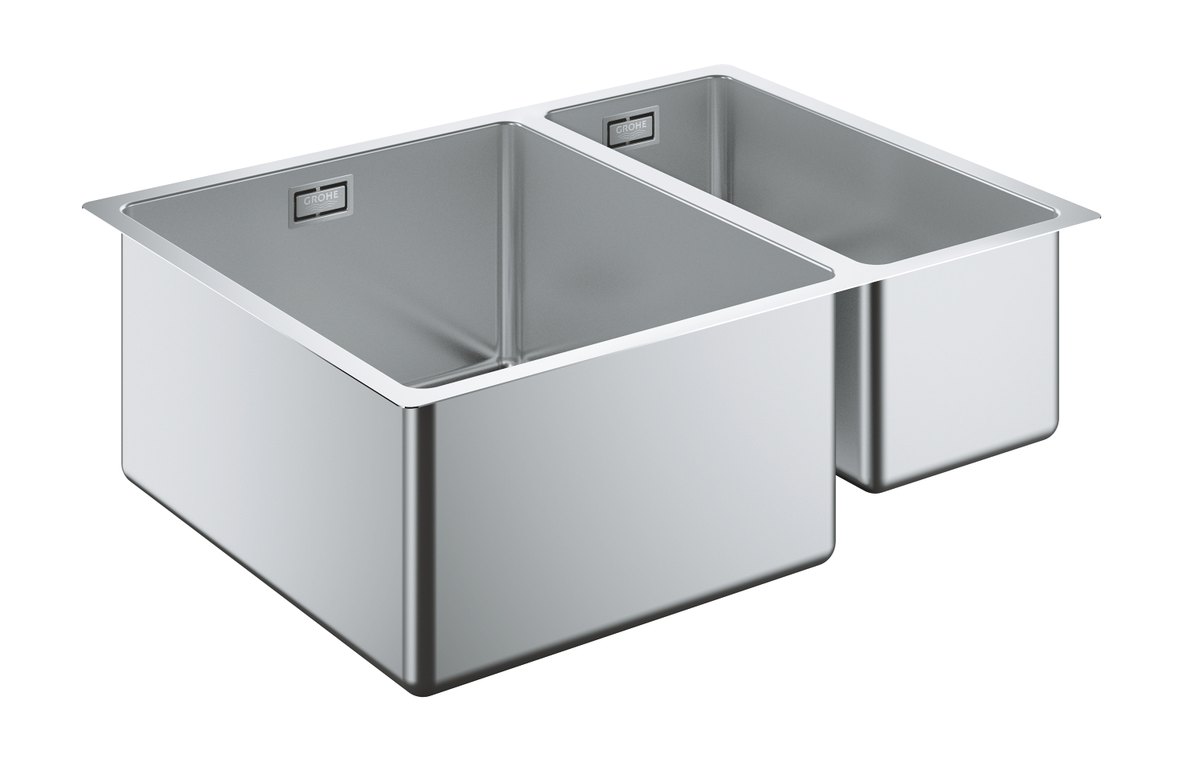GROHE K700 Undermount Stainless steel sink — Stainless steel