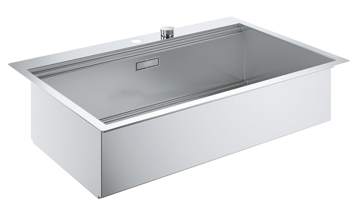 GROHE K800 Stainless steel sink — Stainless steel