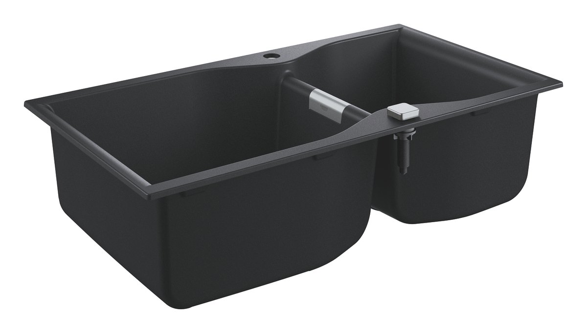 GROHE K700 Composite sink — Black
