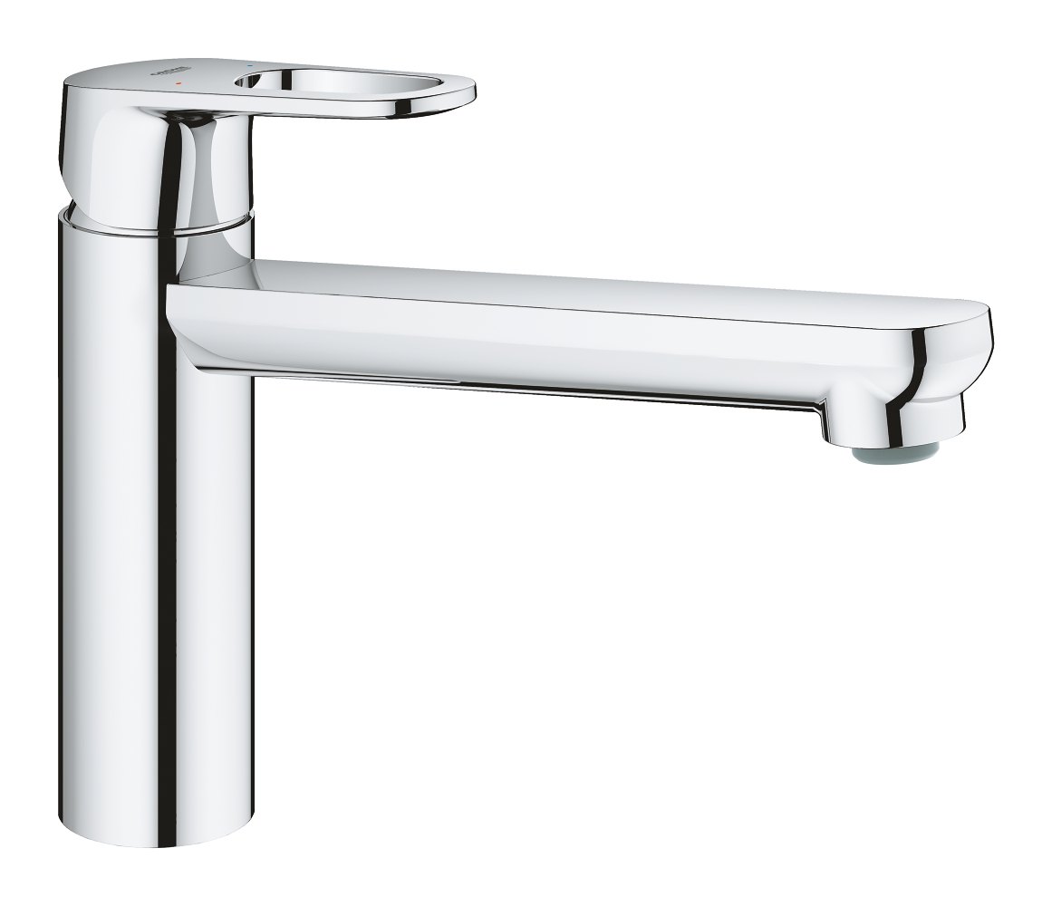 GROHE BauFlow Single lever sink mixer 1/2" MEDIUM — Chrome