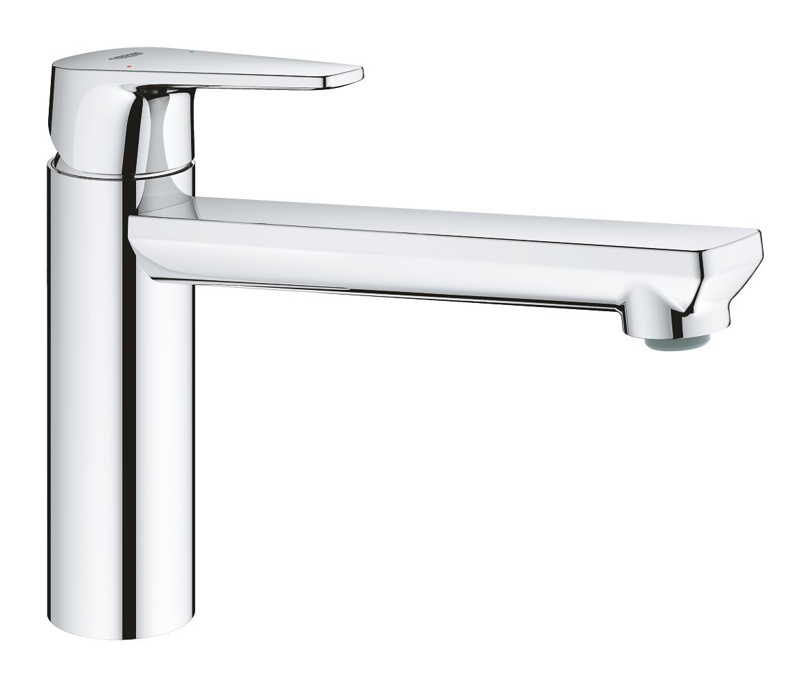GROHE BauEdge Single lever sink mixer 1/2" MEDIUM — Chrome